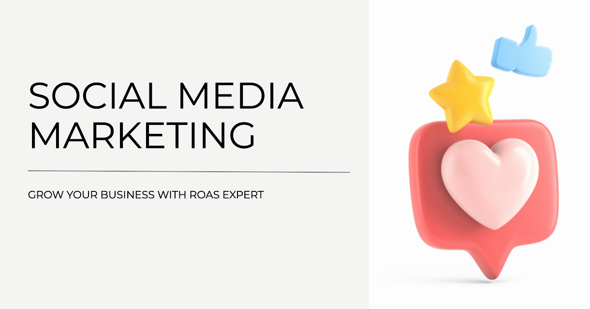 Social media marketing by ROAS Expert, a growth marketing agency