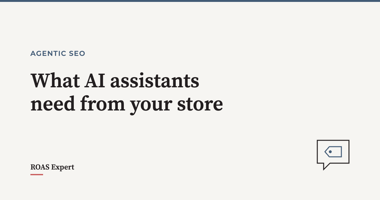 Cover image for the post: Agentic commerce: what AI assistants need from your store
