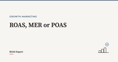 Cover image for the post: ROAS, MER or POAS: which number to run a DTC brand on