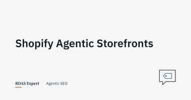 Cover image for the post: Shopify Agentic Storefronts: what's on by default and what to check