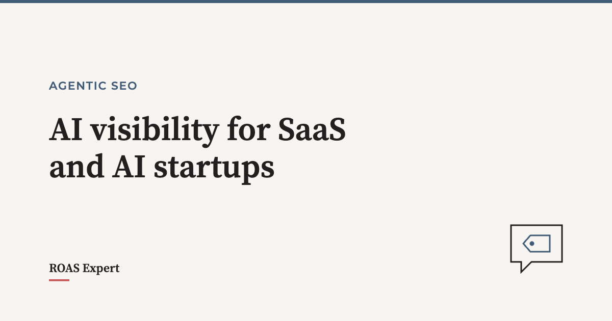 Cover image for the post: AI visibility for SaaS and AI startups: getting recommended by ChatGPT